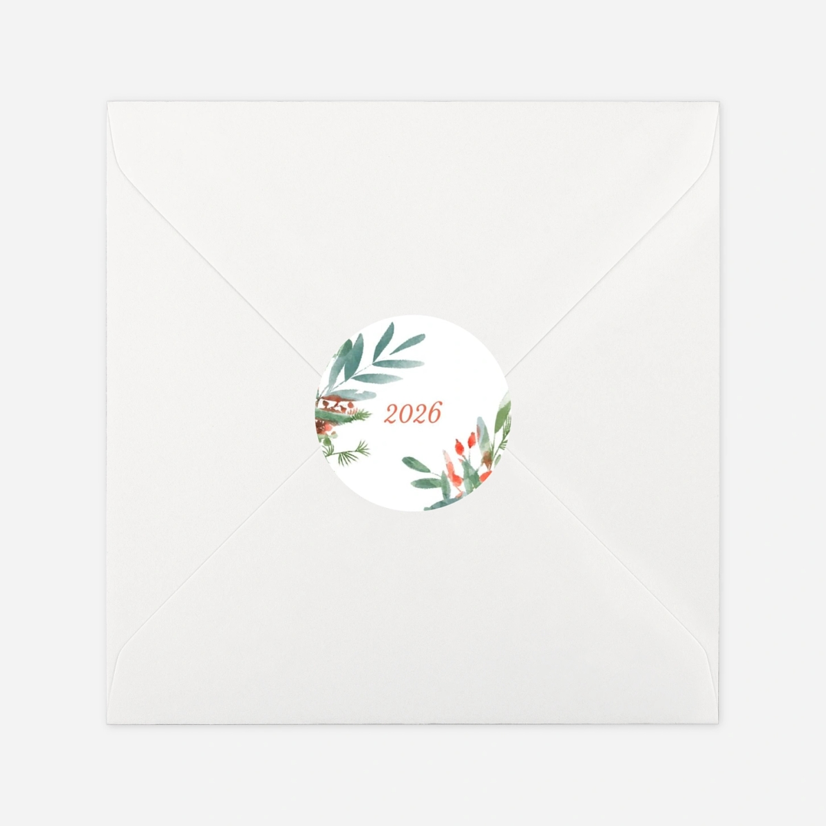 Geschenkaufkleber Weihnachten Wintersonnenwende