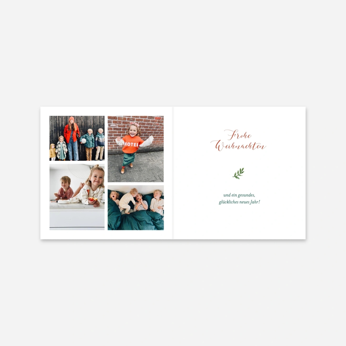 Weihnachtskarte Wintersonnenwende