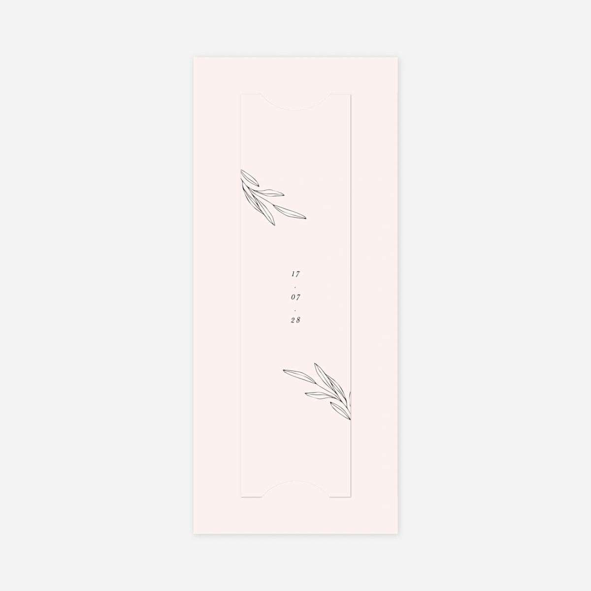 Dankeskarte Hochzeit Zarter Ast