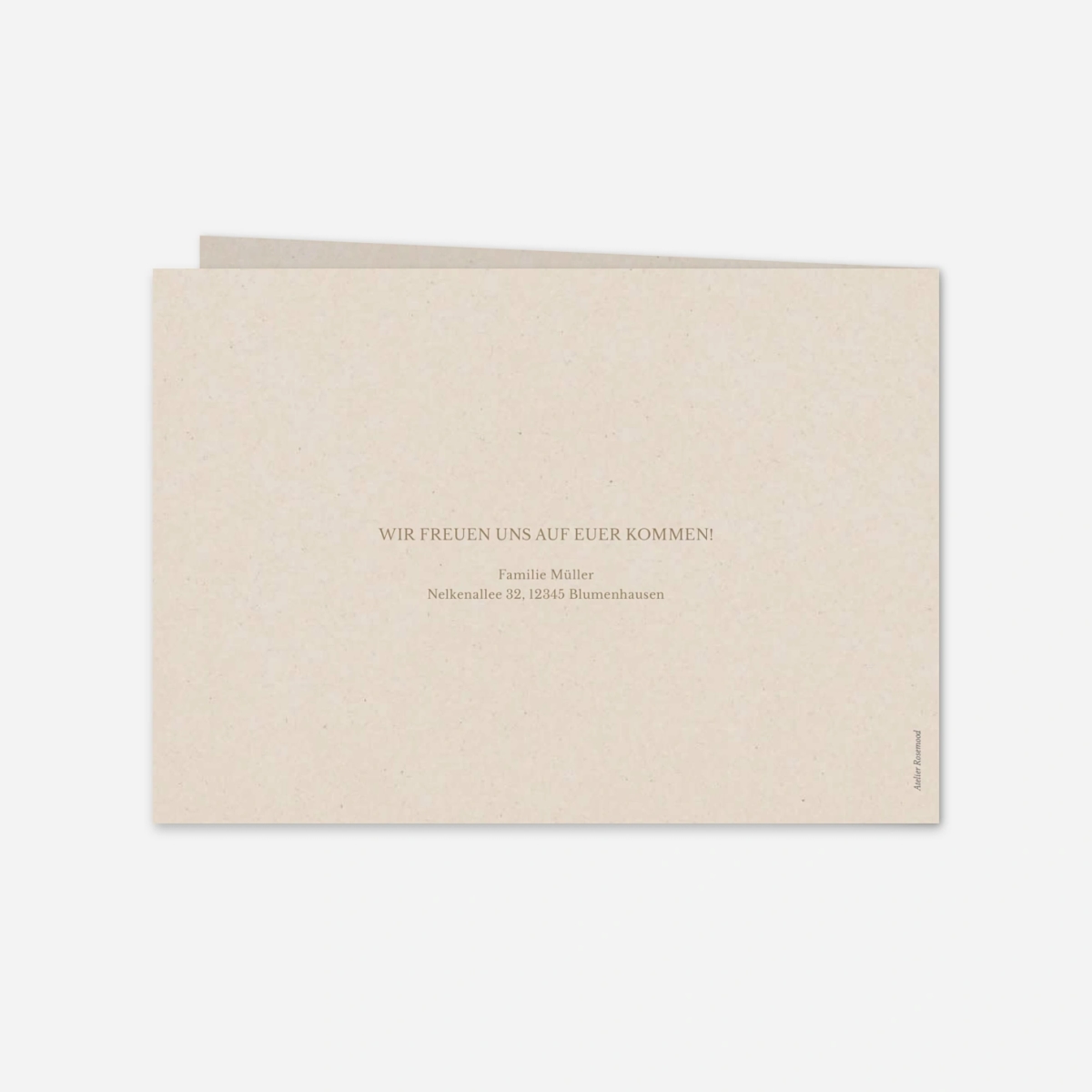 Taufeinladung Himmlische Farben