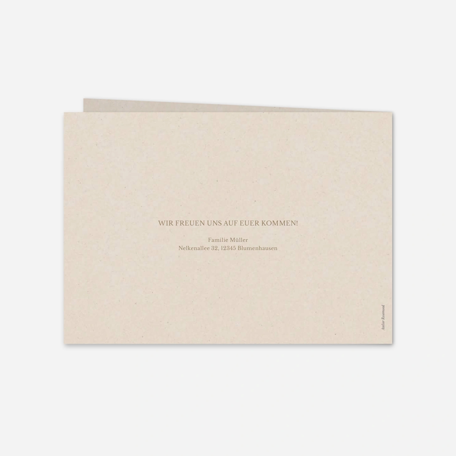 Taufeinladung Himmlische Farben