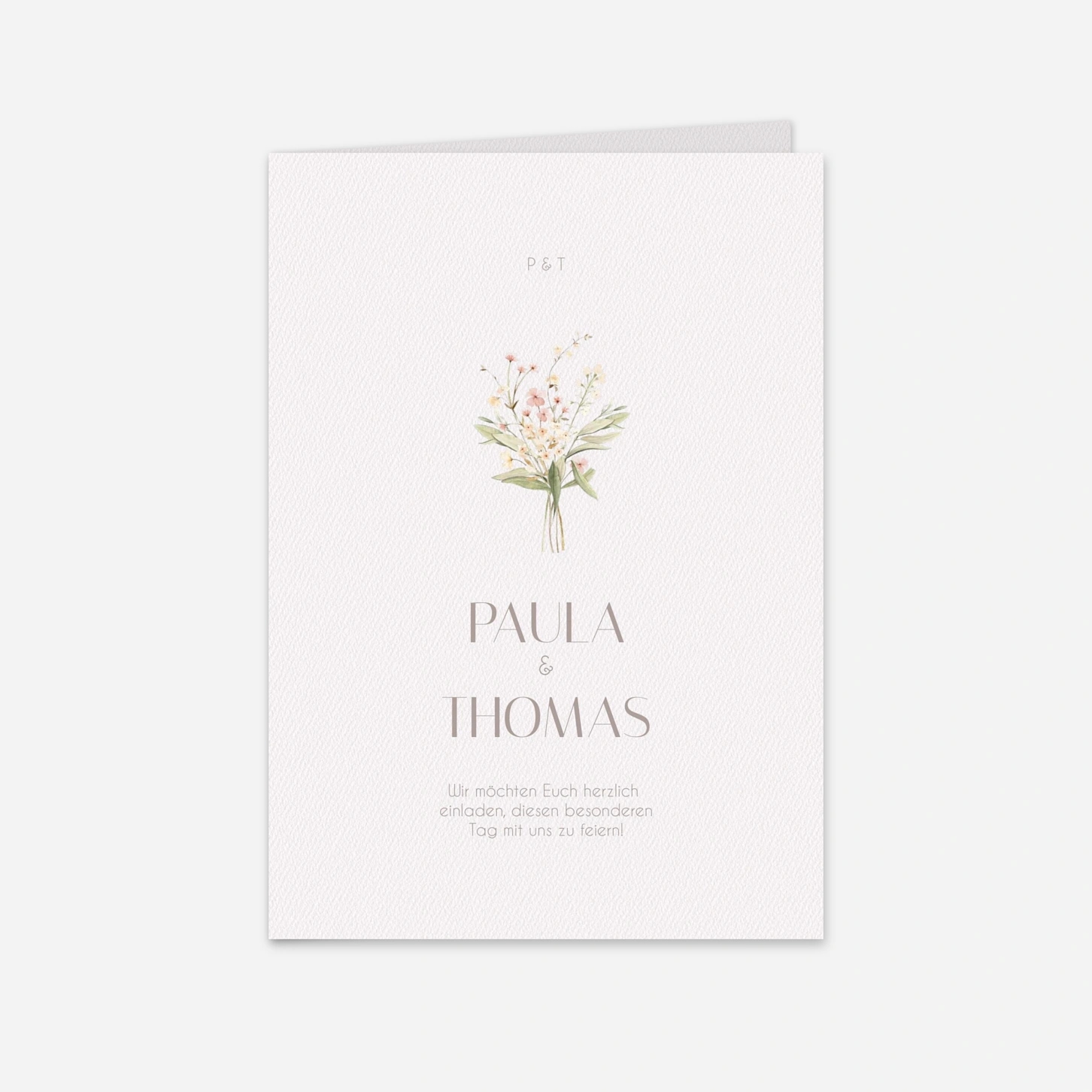 Hochzeitseinladung Unser Schwur