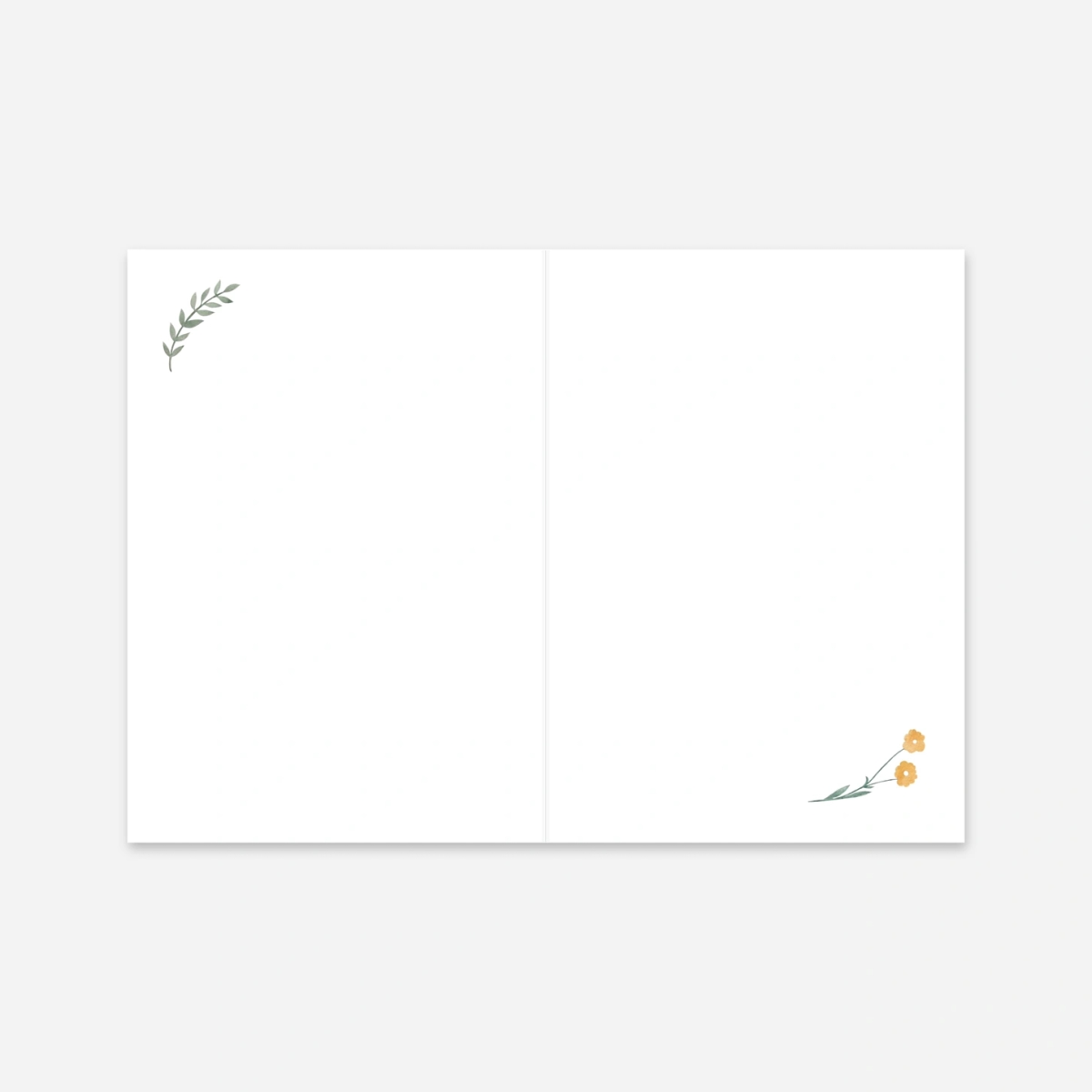 Kirchenheft Taufe Kleine Blüte