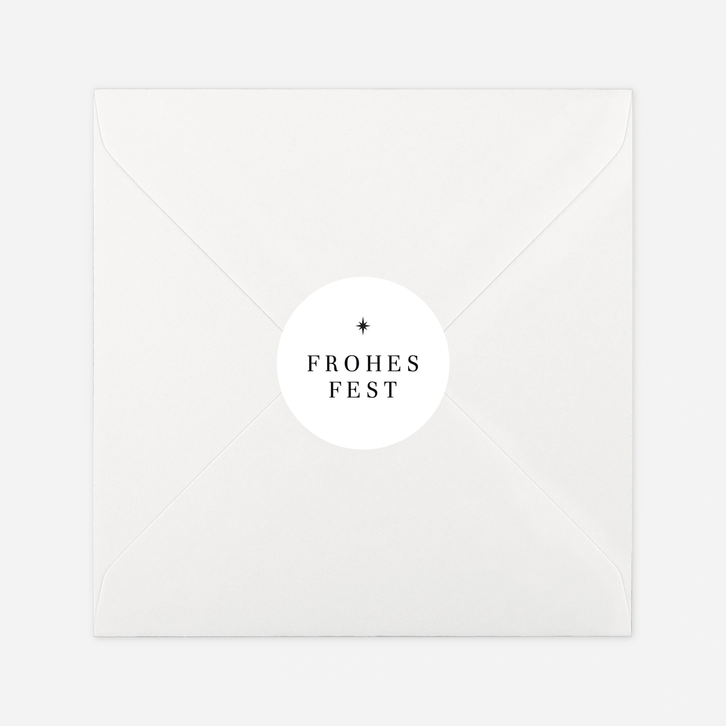 Geschenkaufkleber Weihnachten Zeit der Freude