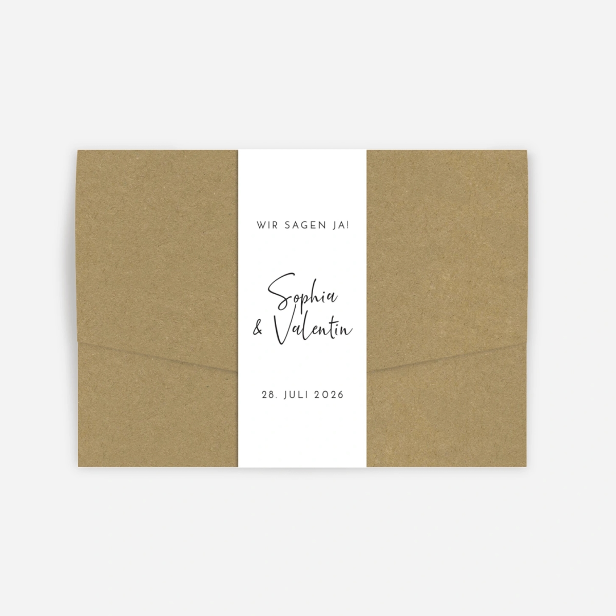 Hochzeitseinladung Zeitgeist