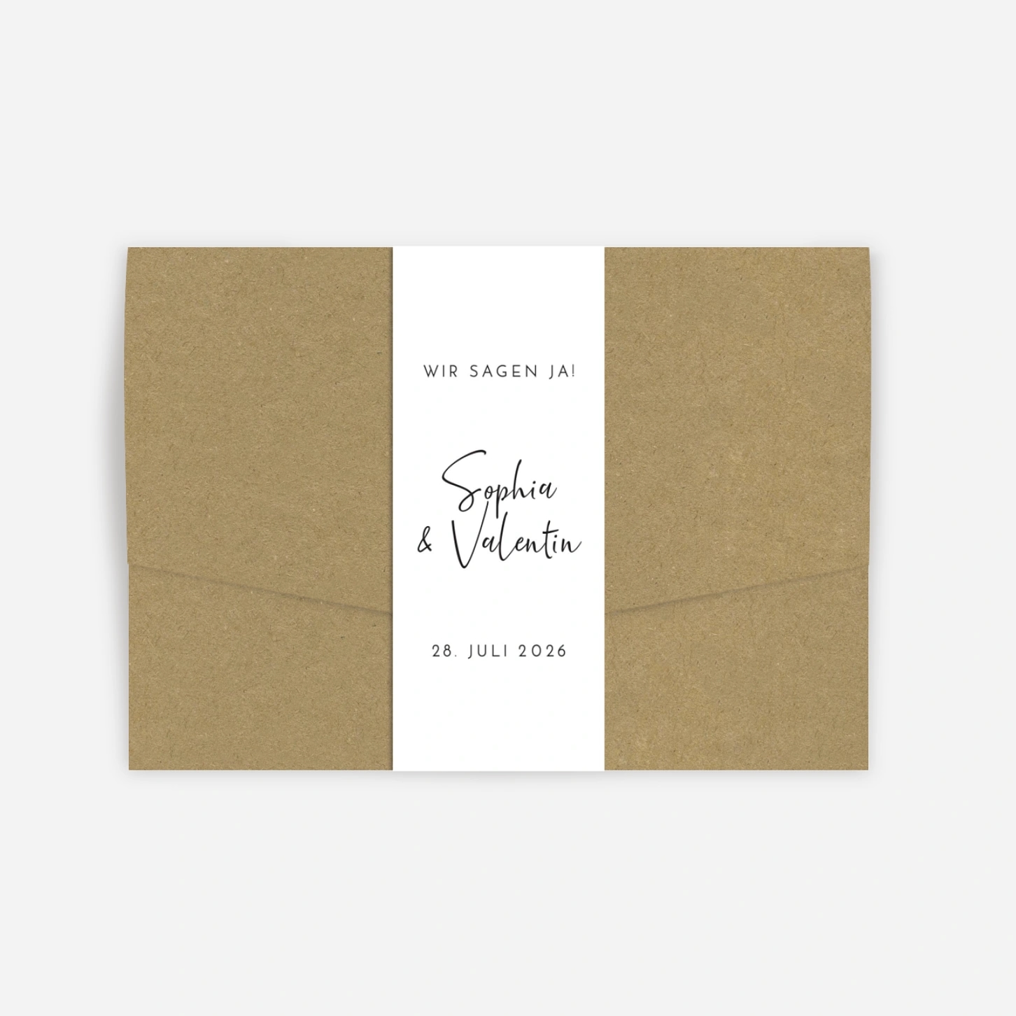 Hochzeitseinladung Zeitgeist