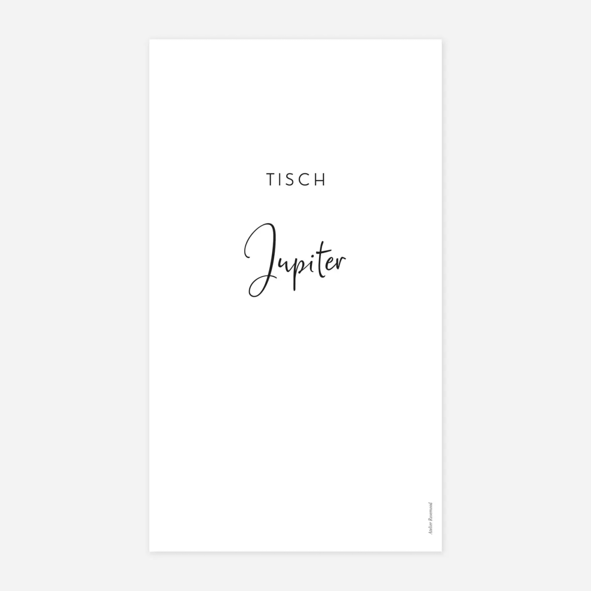 Tischkarten Hochzeit Zeitgeist