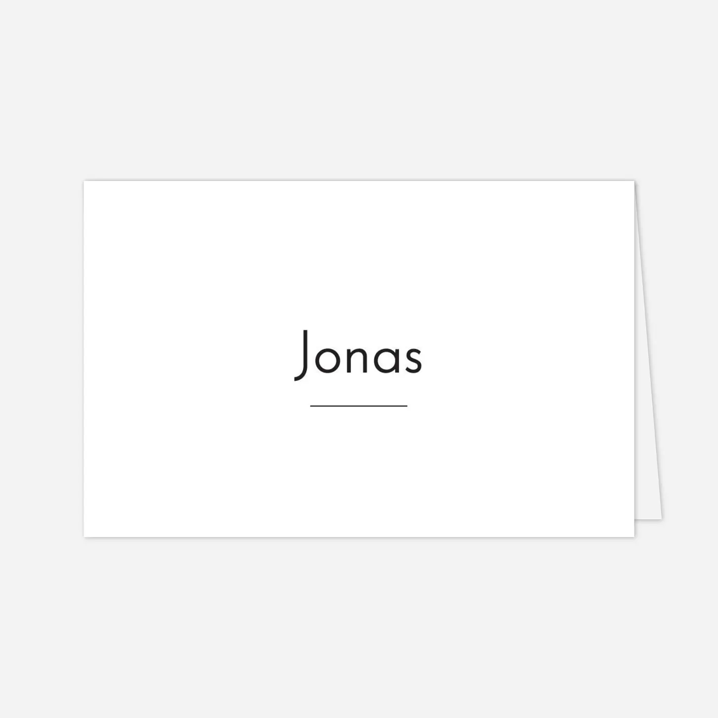 Platzkarte Hochzeit Zeitgeist