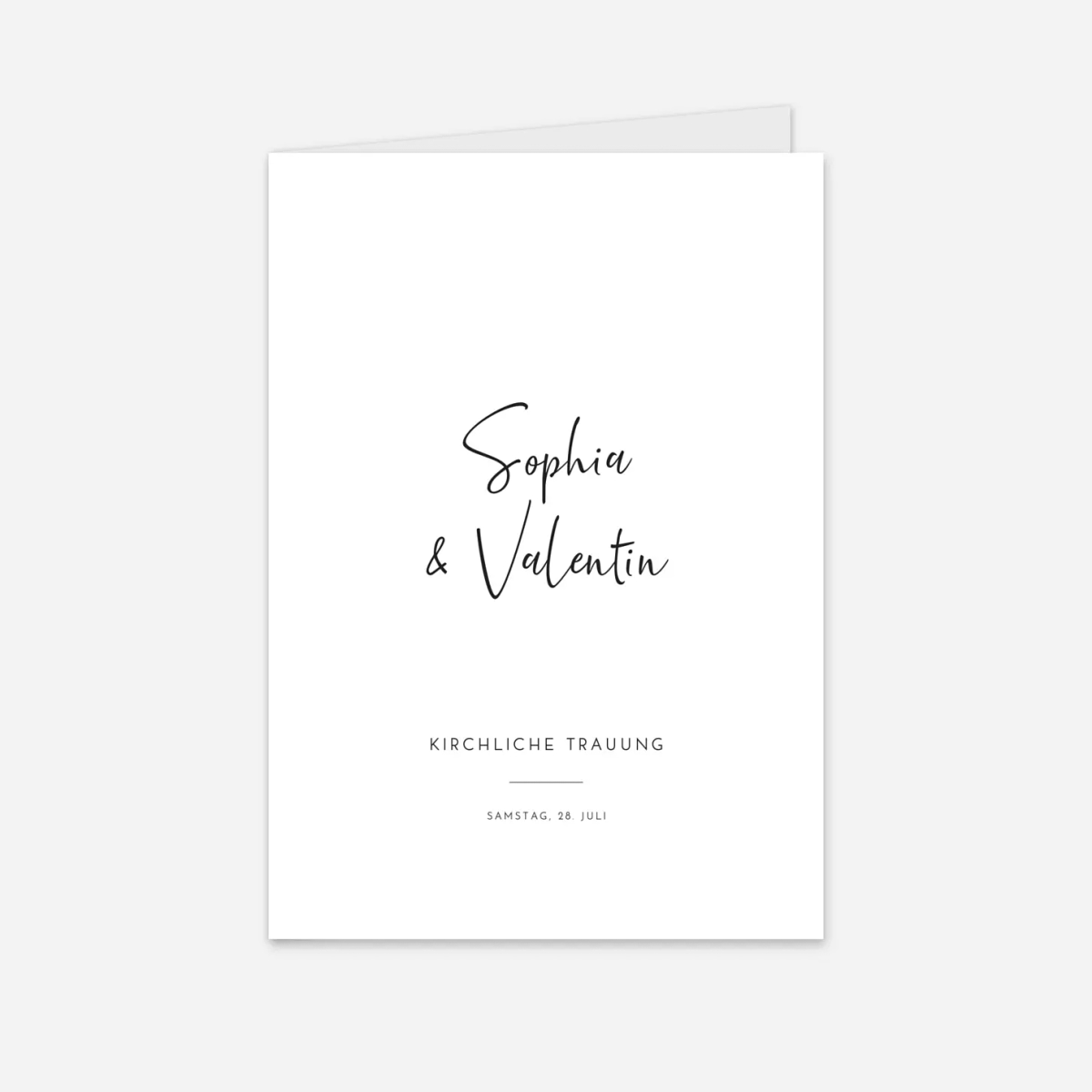 Kirchenheft Hochzeit Zeitgeist