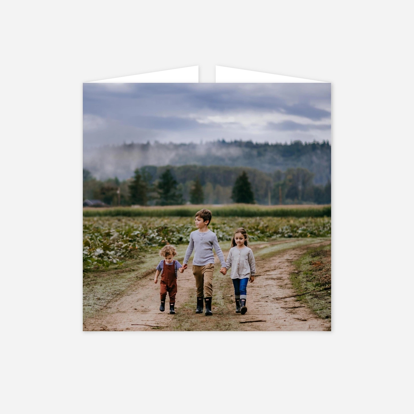 Weihnachtskarte Zeitgeist