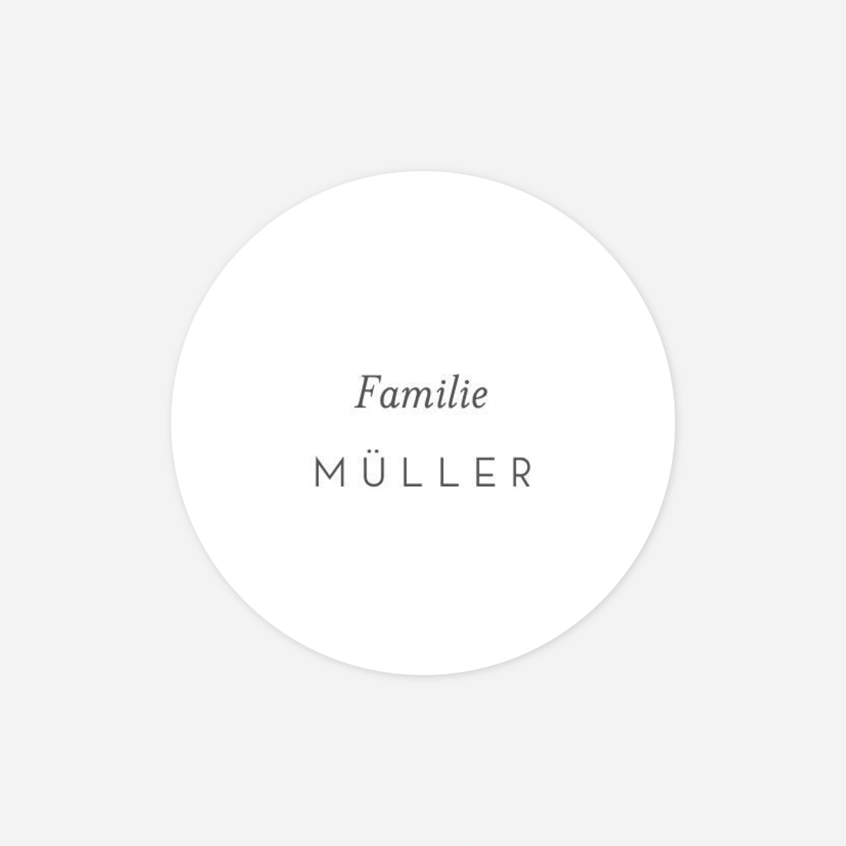 Geschenkaufkleber Weihnachten Zeitlos