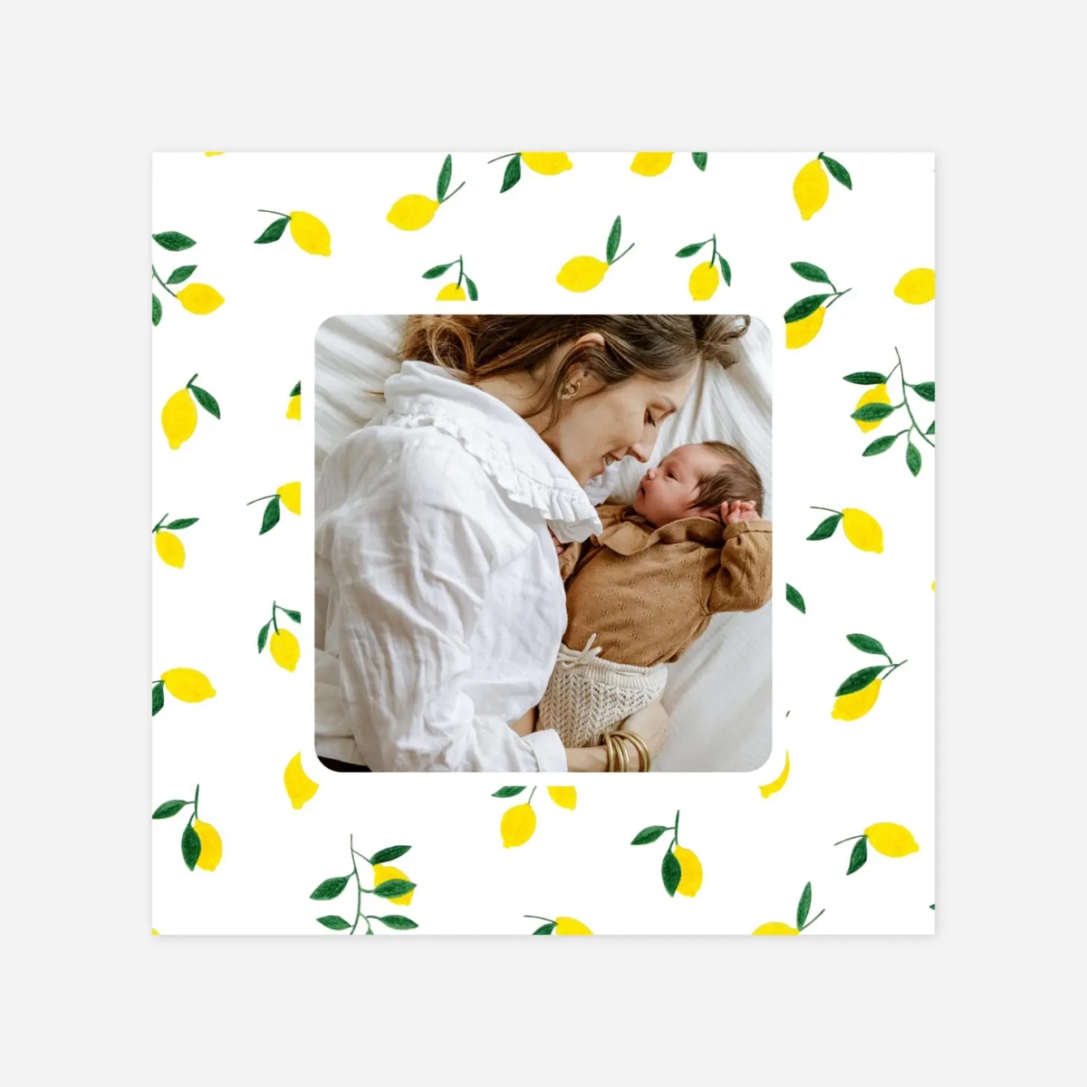 Geburtskarte Zitrustraum