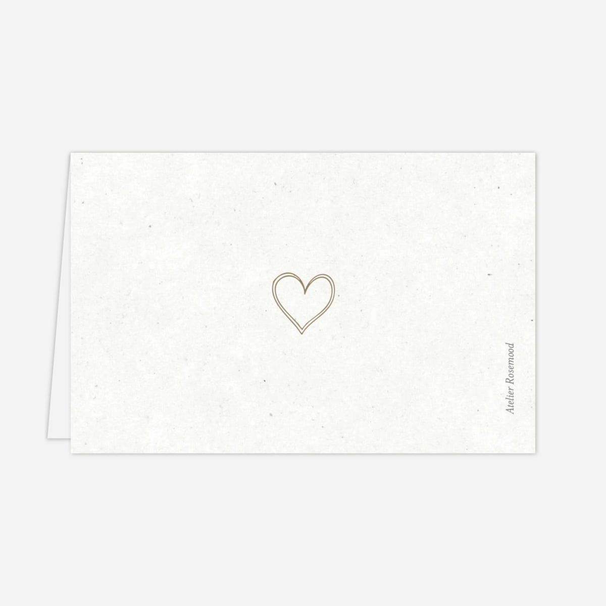 Platzkarte Hochzeit Zarte Symbole