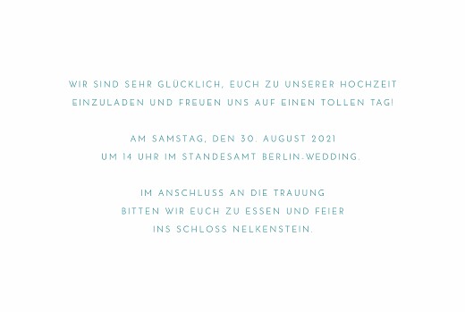 Hochzeitseinladungen Frühlingshauch Klappkarte Weiß - Seite 3